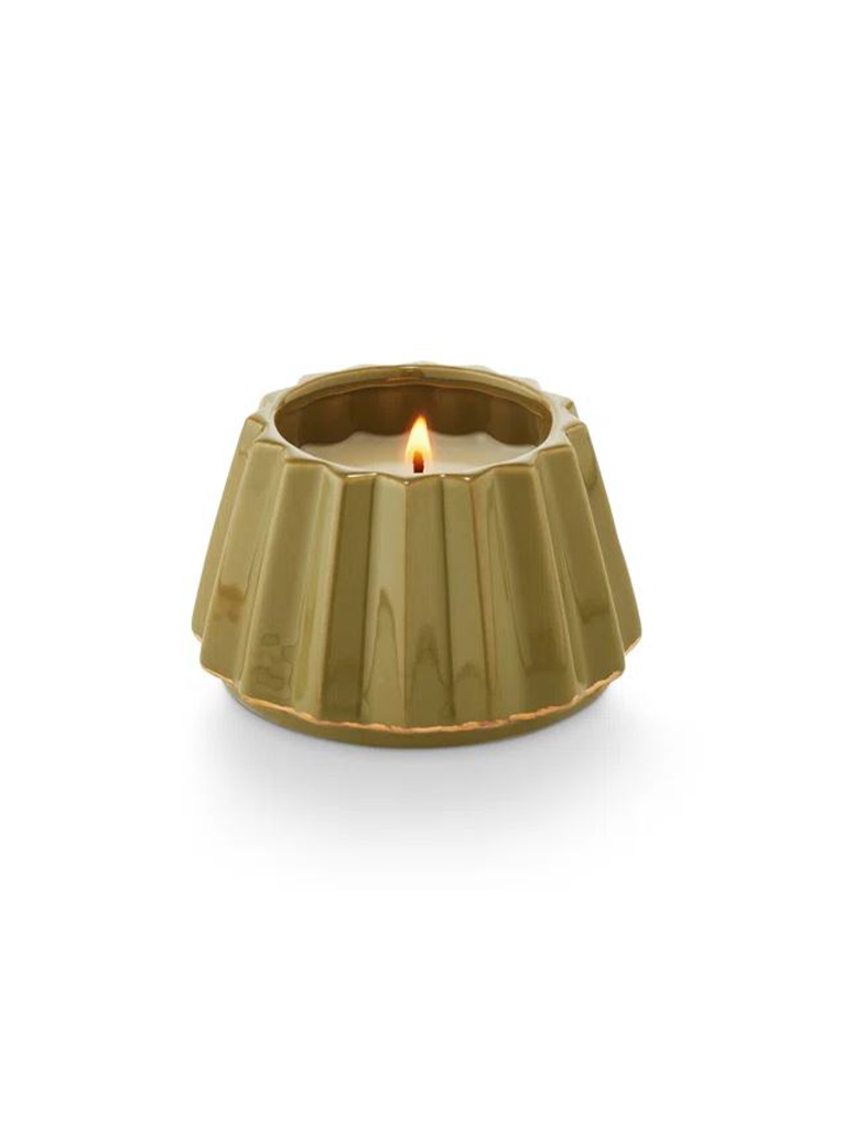 Illume Tried & True Gilded Tree Ceramic Candle