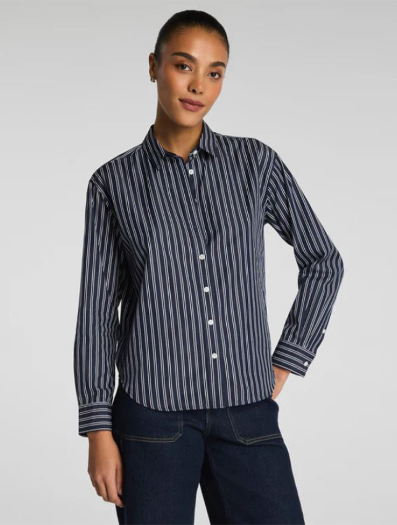 SPANX Poplin Oversized Button-Down