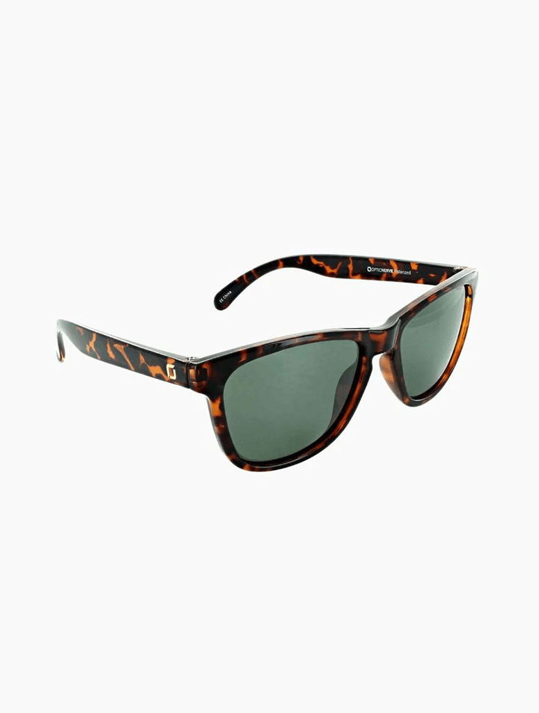 Fairplay Sunglasses in Dark Tortoise/Smoke Lens/Silver Mirror