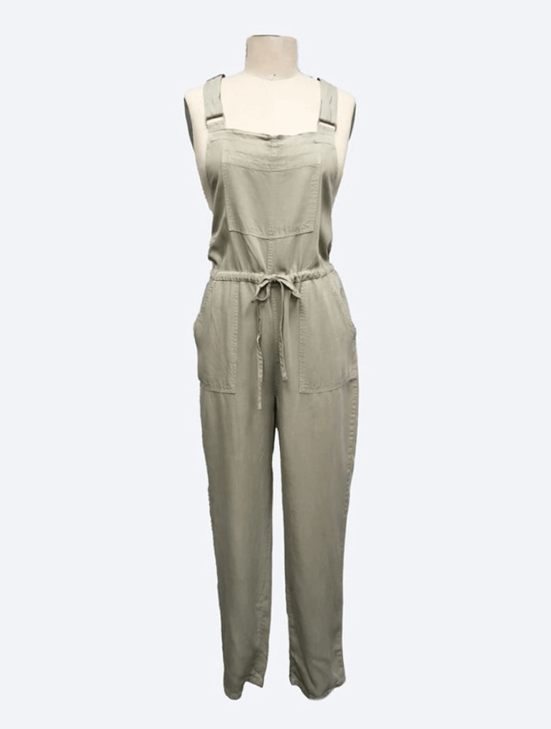 Tencel Slub Overall in Sage