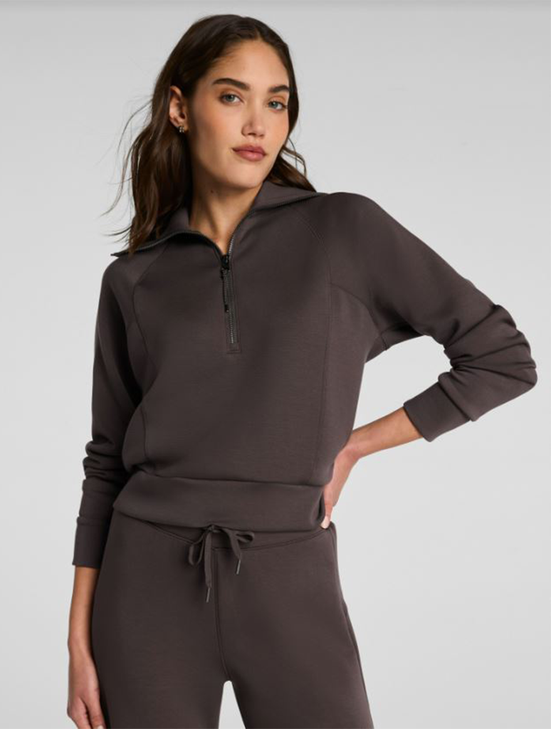 SPANX AirEssentials Half Zip Sweatshirt