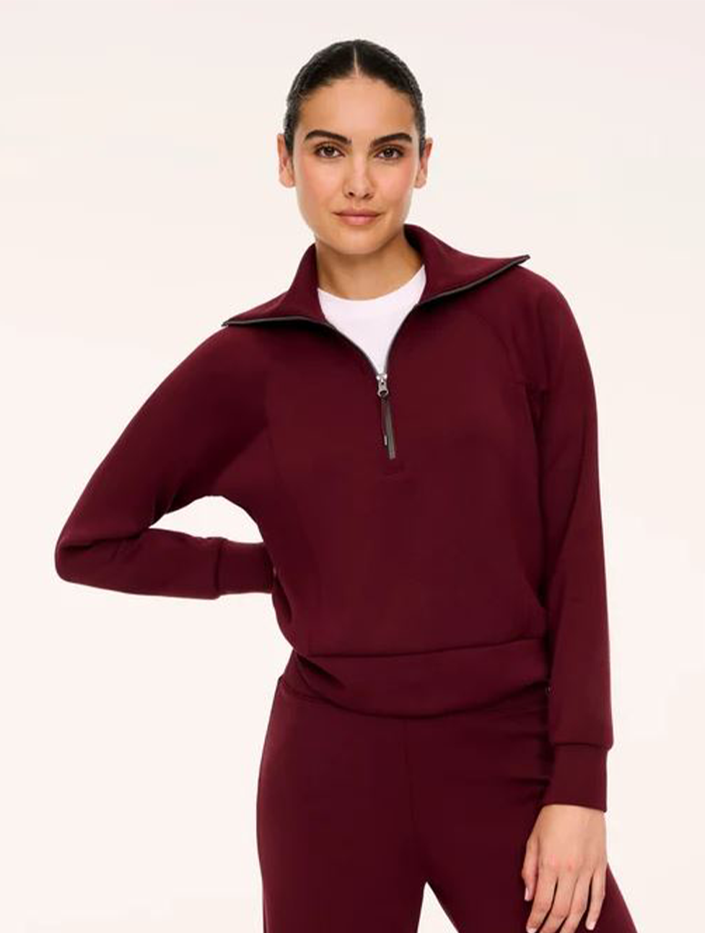 SPANX AirEssentials Half Zip Sweatshirt
