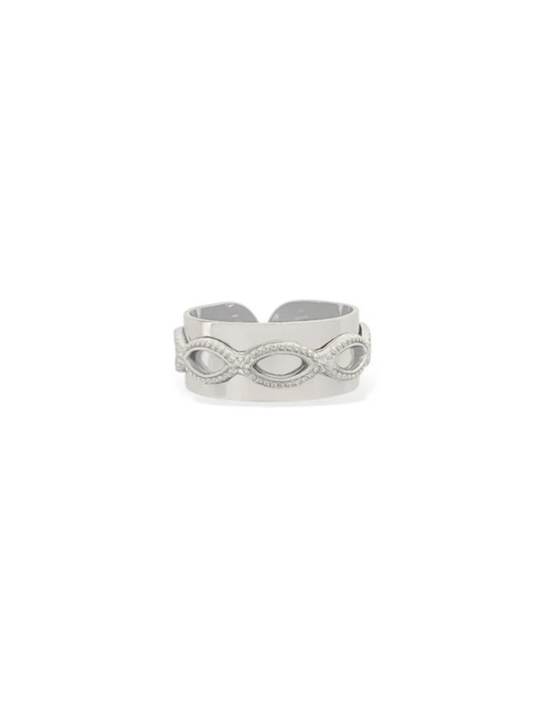Water Resistant Oval Lines Band
