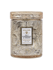 Voluspa Gilt Pomander & Hinoki Jar Candle