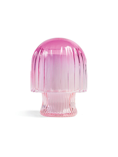 Mushroom Cloche Candle