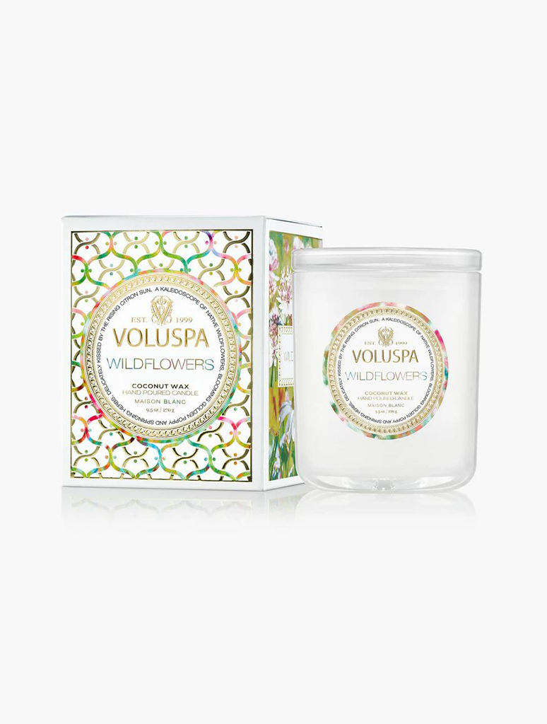 Voluspa Classic Candle in Wildflowers