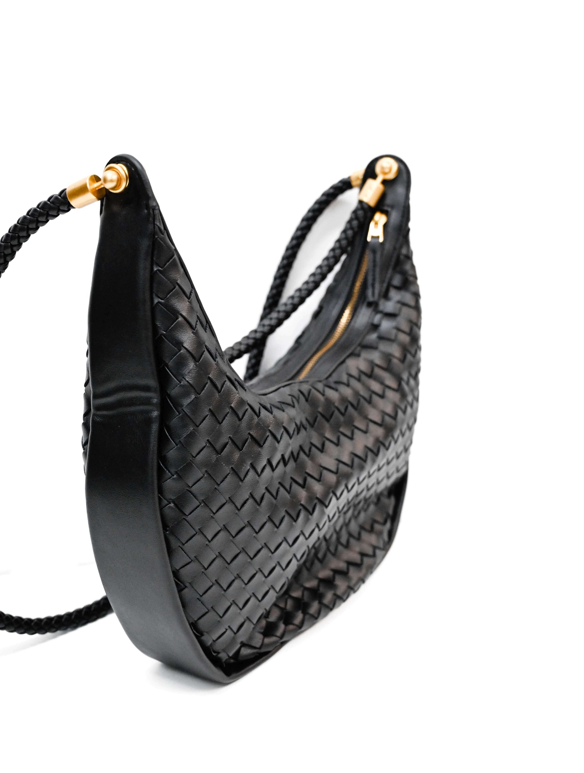 Large Woven Hobo Bag