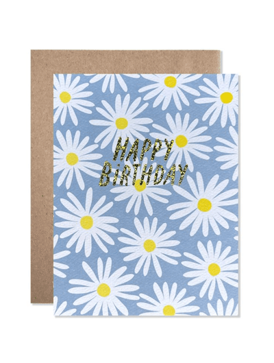 Happy Birthday Daisies Card