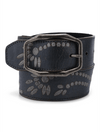 BED|STU Mohawk Belt in Silver Lux