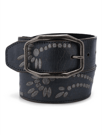BED|STU Mohawk Belt in Silver Lux