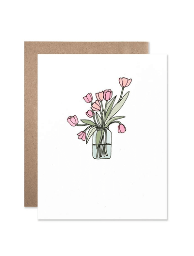 Tulips Greeting Card