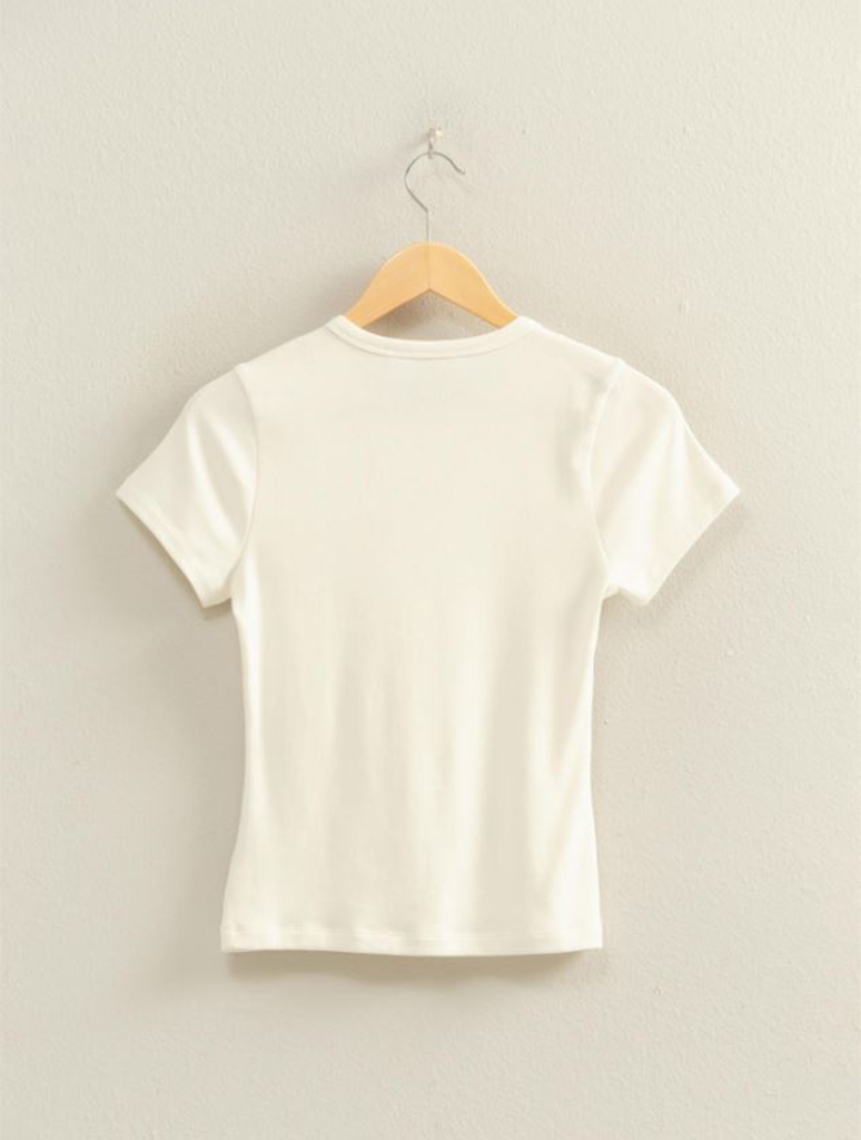 Mineral Washed Crewneck T-Shirt