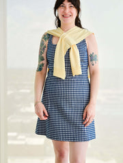 Preppy Mock Neck Sweater Wrap