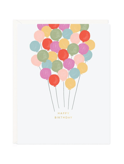 Birthday Balloons Card