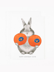 Happy Birthday Cutie Card