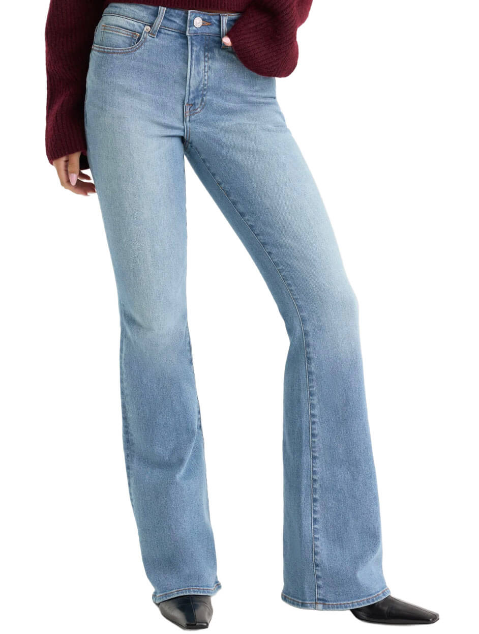 Good American Good Legs Flare Jeans