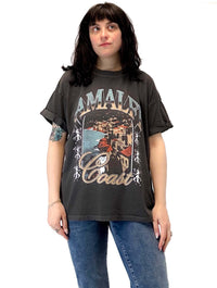 Amalfi Coast T-Shirt in Vintage Black