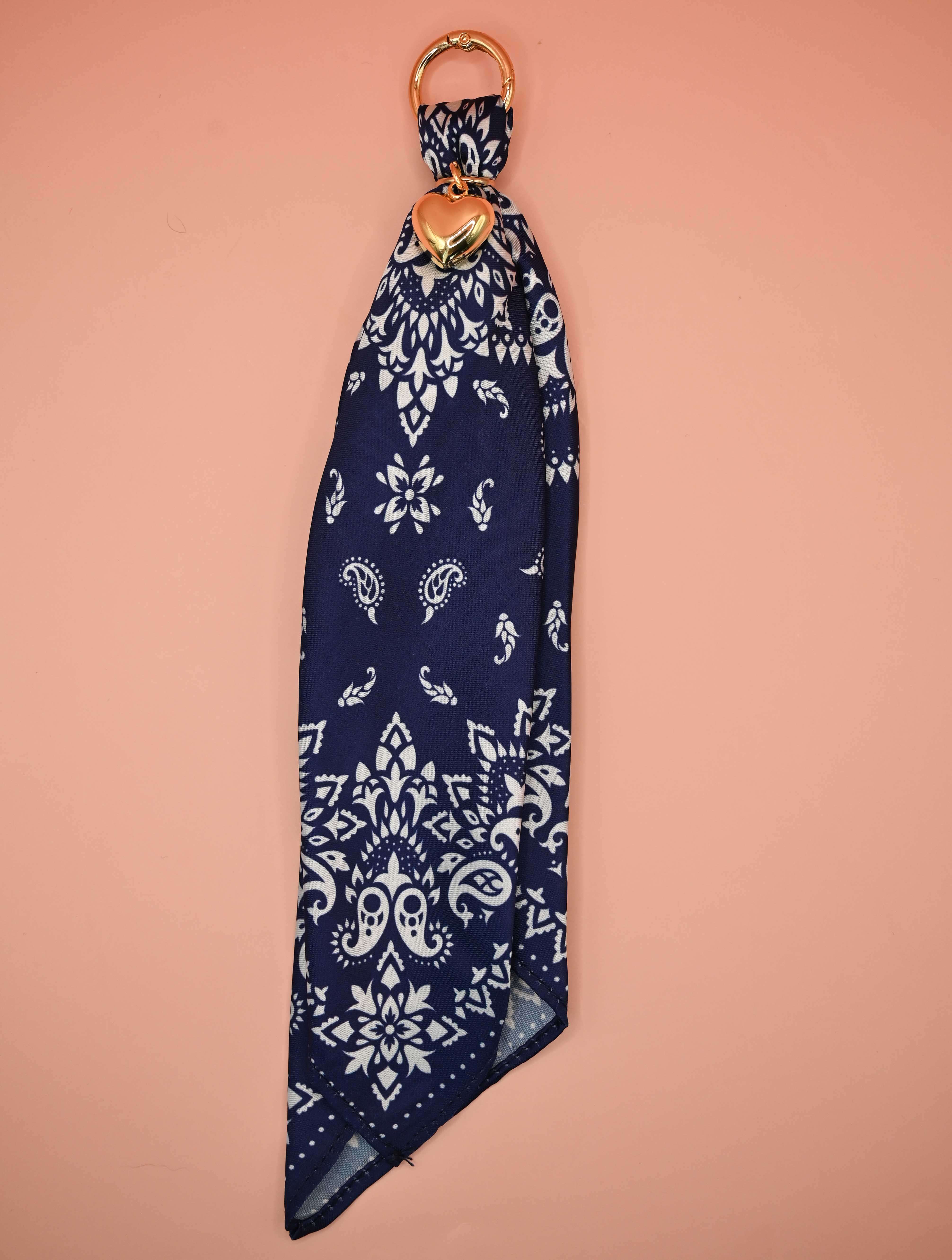Romy Bandana Bag Charm
