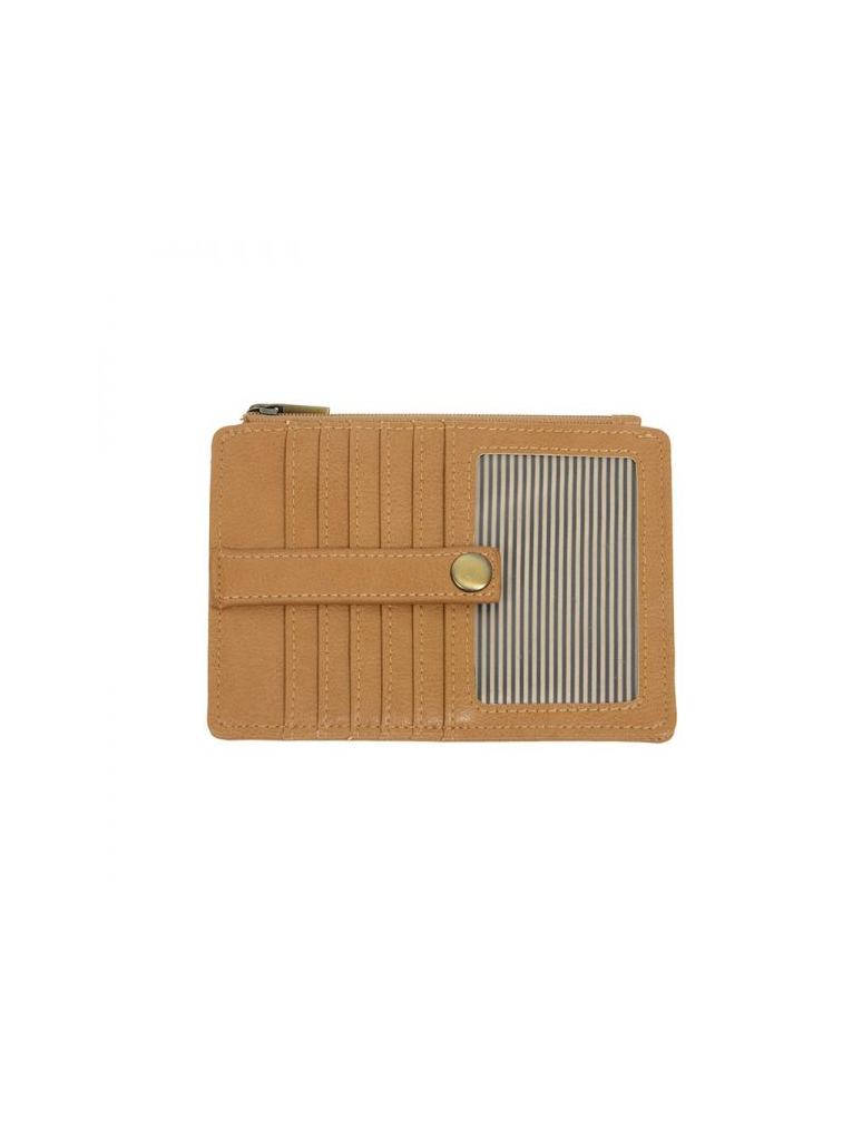 Penny Mini Travel Wallet in Camel