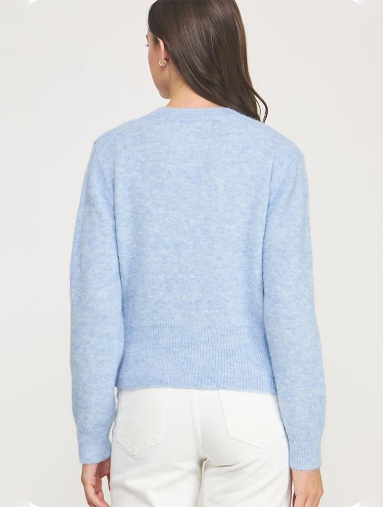 Multi Color Button Knit Cardigan