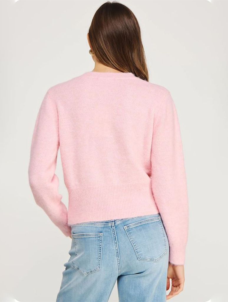 Multi Color Button Knit Cardigan