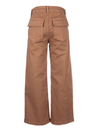 Kut From The Kloth Meg Wide Leg Pork Chop Pant in Mocha