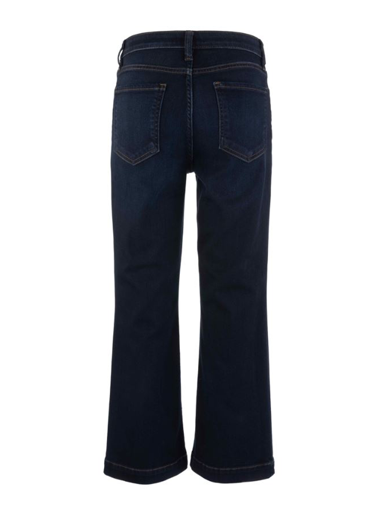 Kut From The Kloth Kelsey High Rise Kick Flare Wide Hem Jeans With 5 Pockets