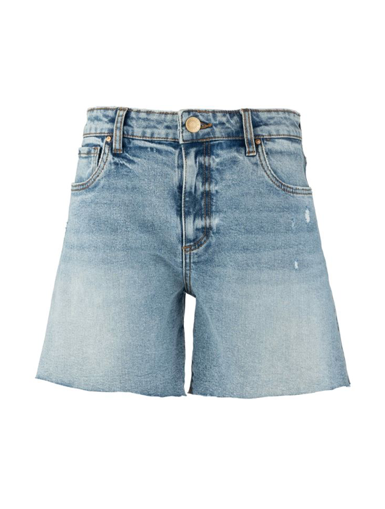 Kut From The Kloth Hailey High Rise Short with Raw Hem