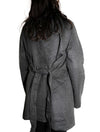 Heathered Cozy Wrap Coat