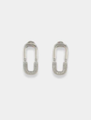 Dangling Oval Earrings