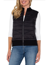 Liverpool Sleeveless Quilted Vest