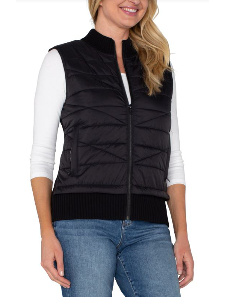 Liverpool Sleeveless Quilted Vest