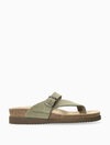 Side view of Mephisto Helen Sandal in Light Khaki