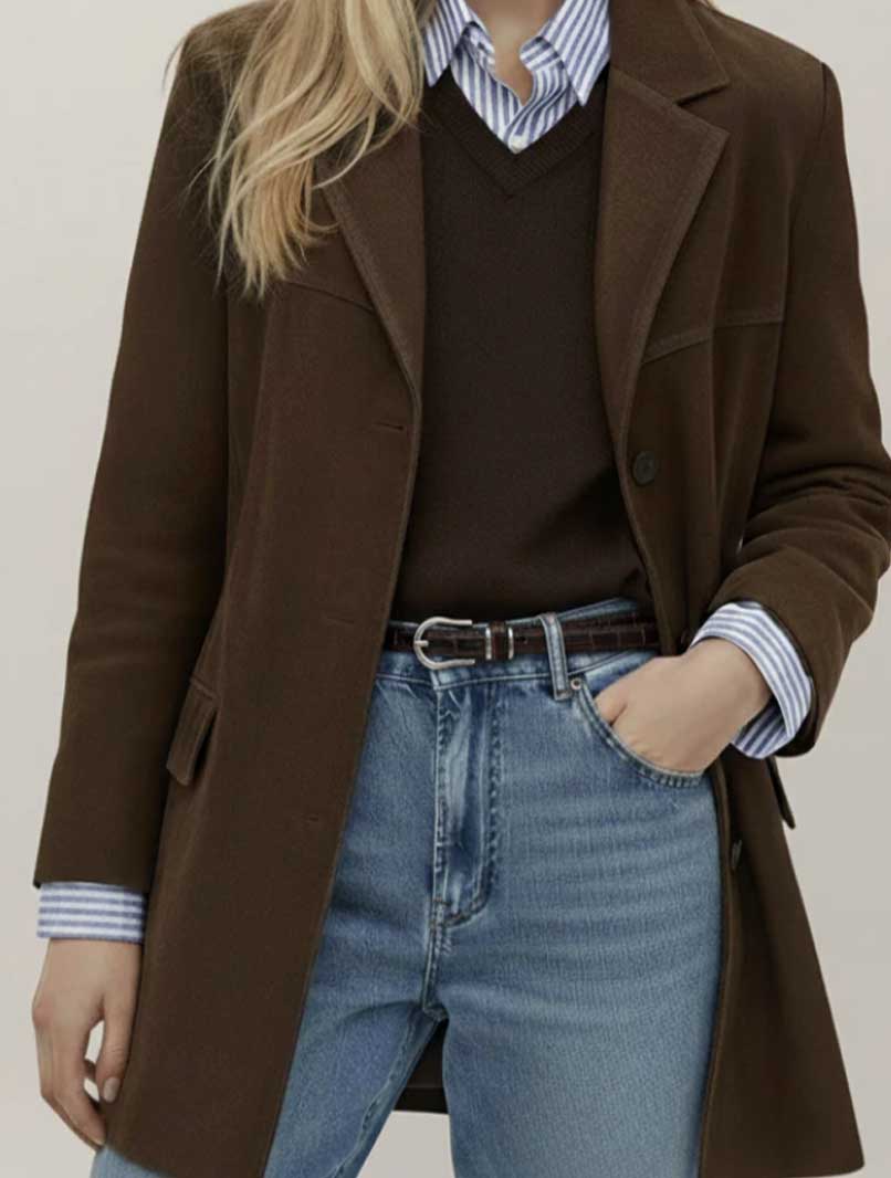 Skinny Croco Belt with Silver Equestrian Buckle