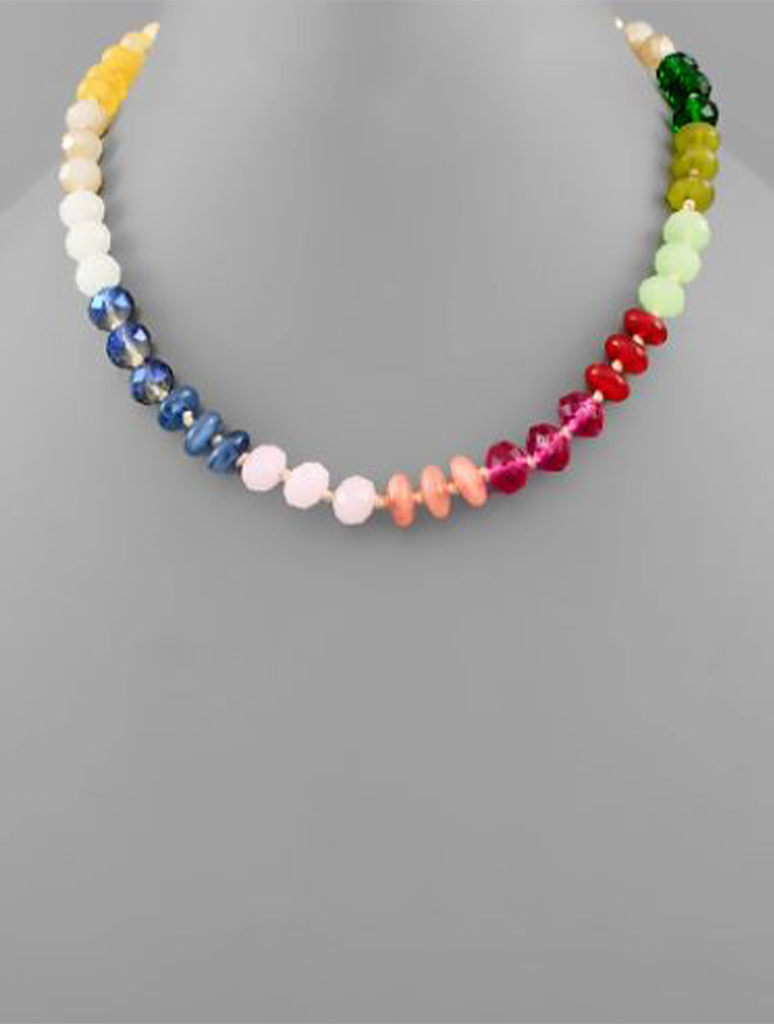 Glass Stone Choker