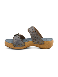 L'Artiste By Spring Step Nostalgish Leather Slide Sandal