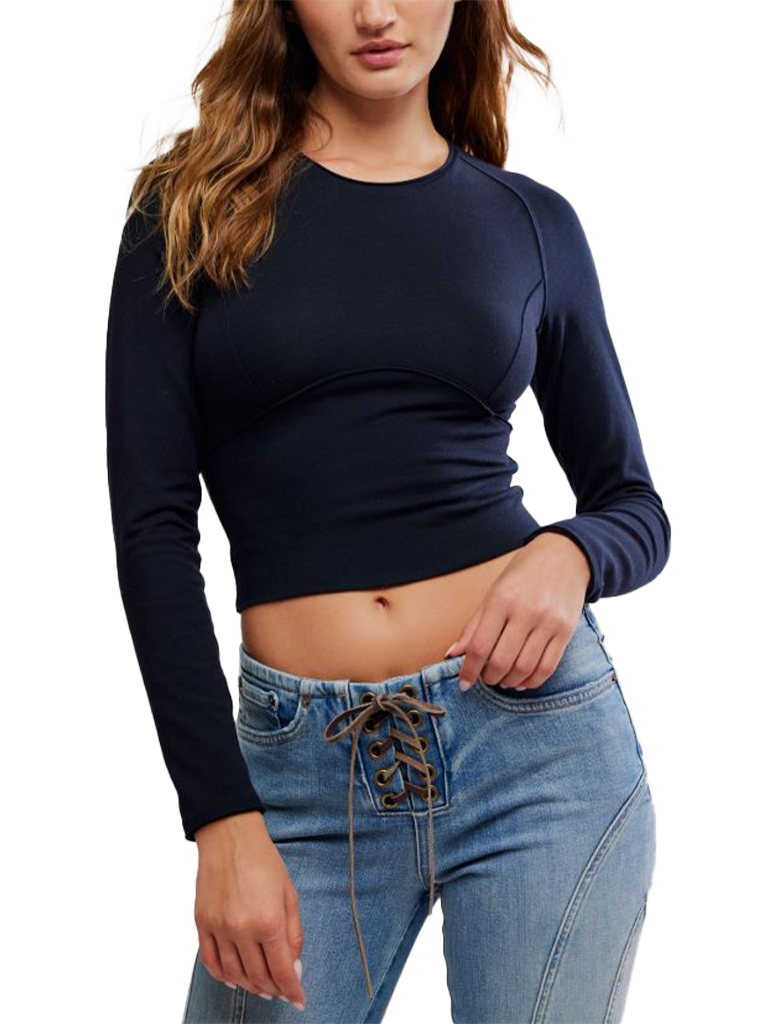 Free People Protagonist Long Sleeve Shirt