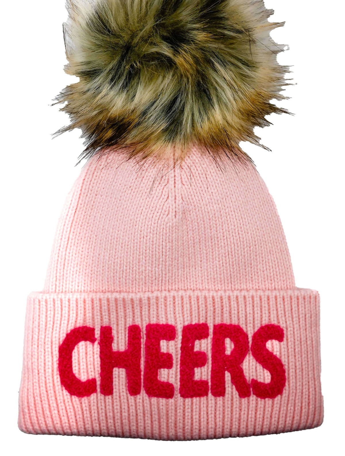 'Cheers' Knit Pom Hat