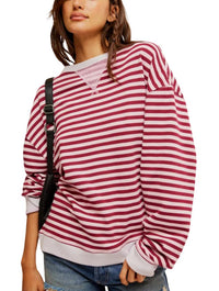 Free People Classic Stripe Crewneck Top