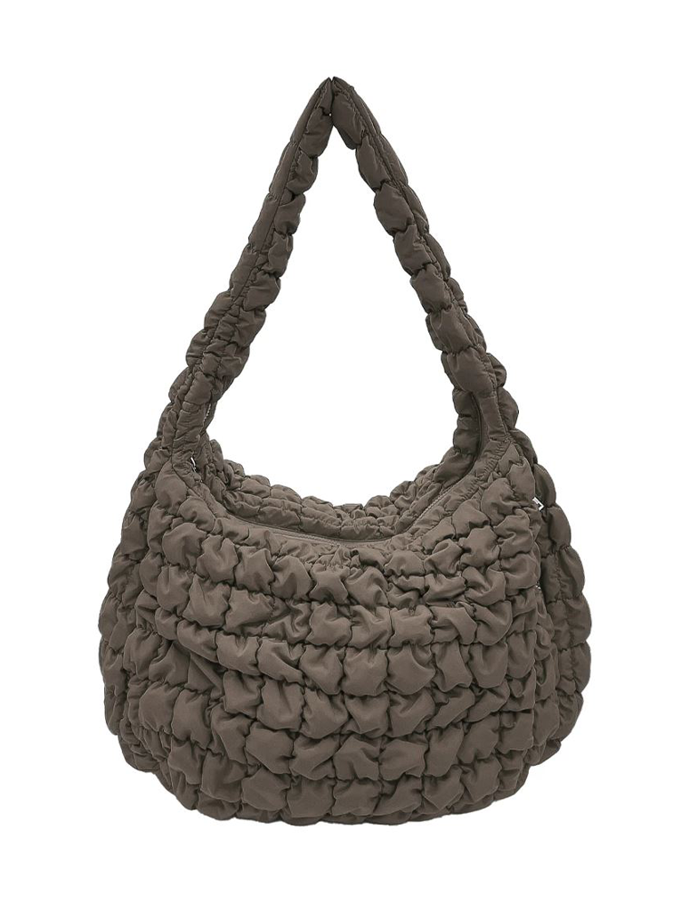 Large Quilted Nylon Bag