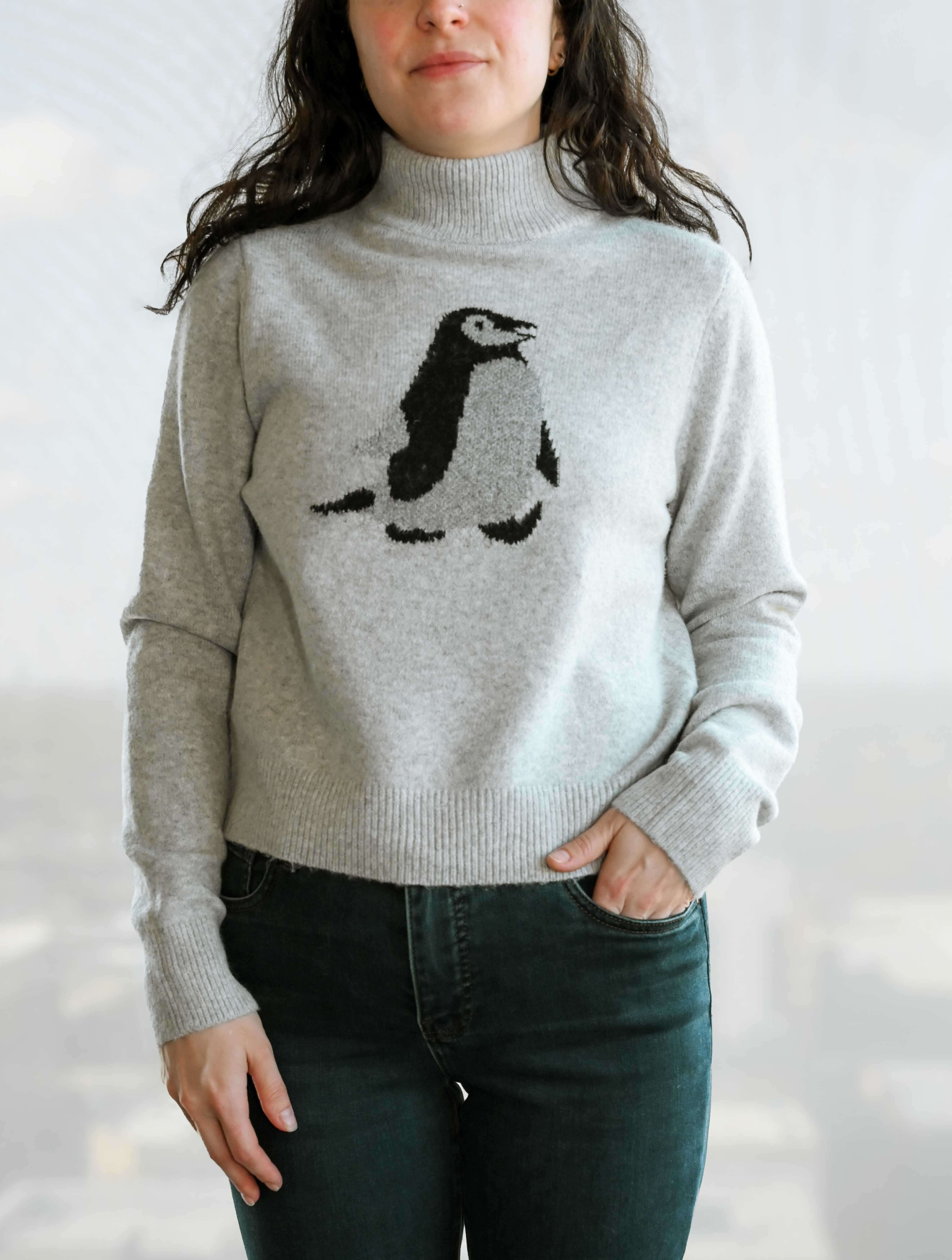 Xanthe Long Sleeve Mock Neck Pullover