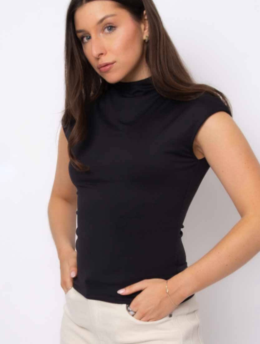 Yvette Funnel Neck Top