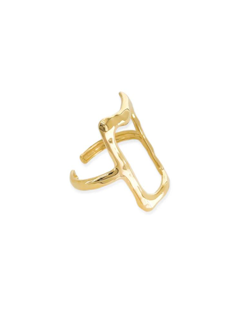 Water Resistant Rectangle Cutout Ring