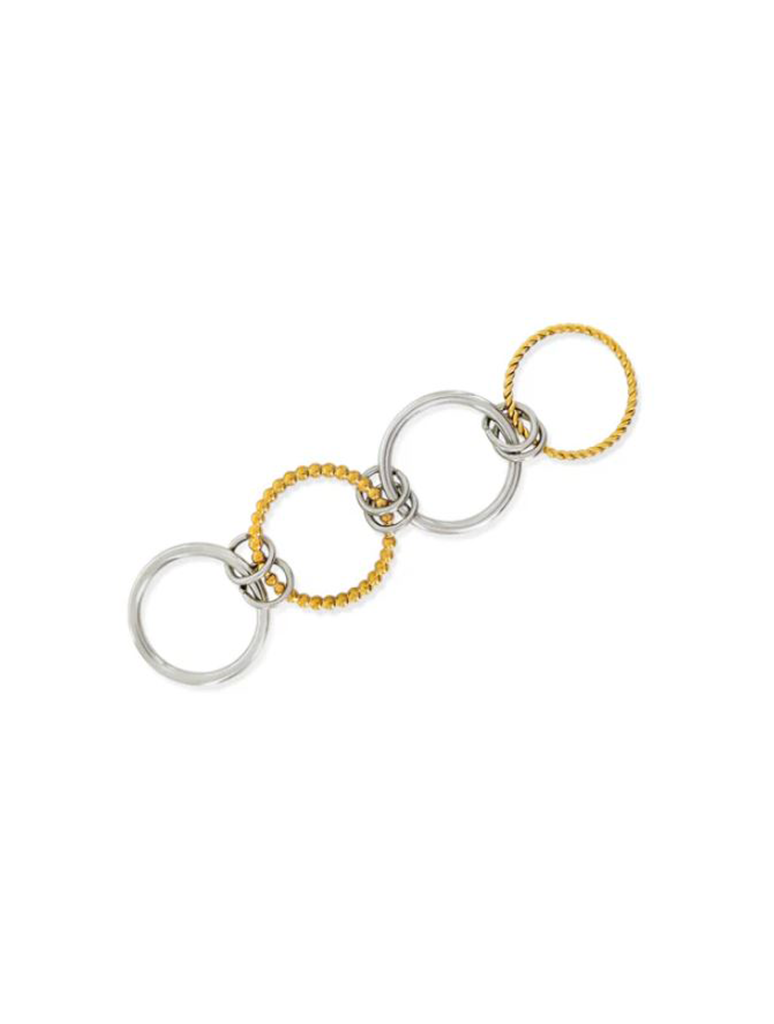 Water Resistant Four Layer Two Tone Ring