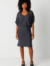 Anuk Dress in Dark Grey