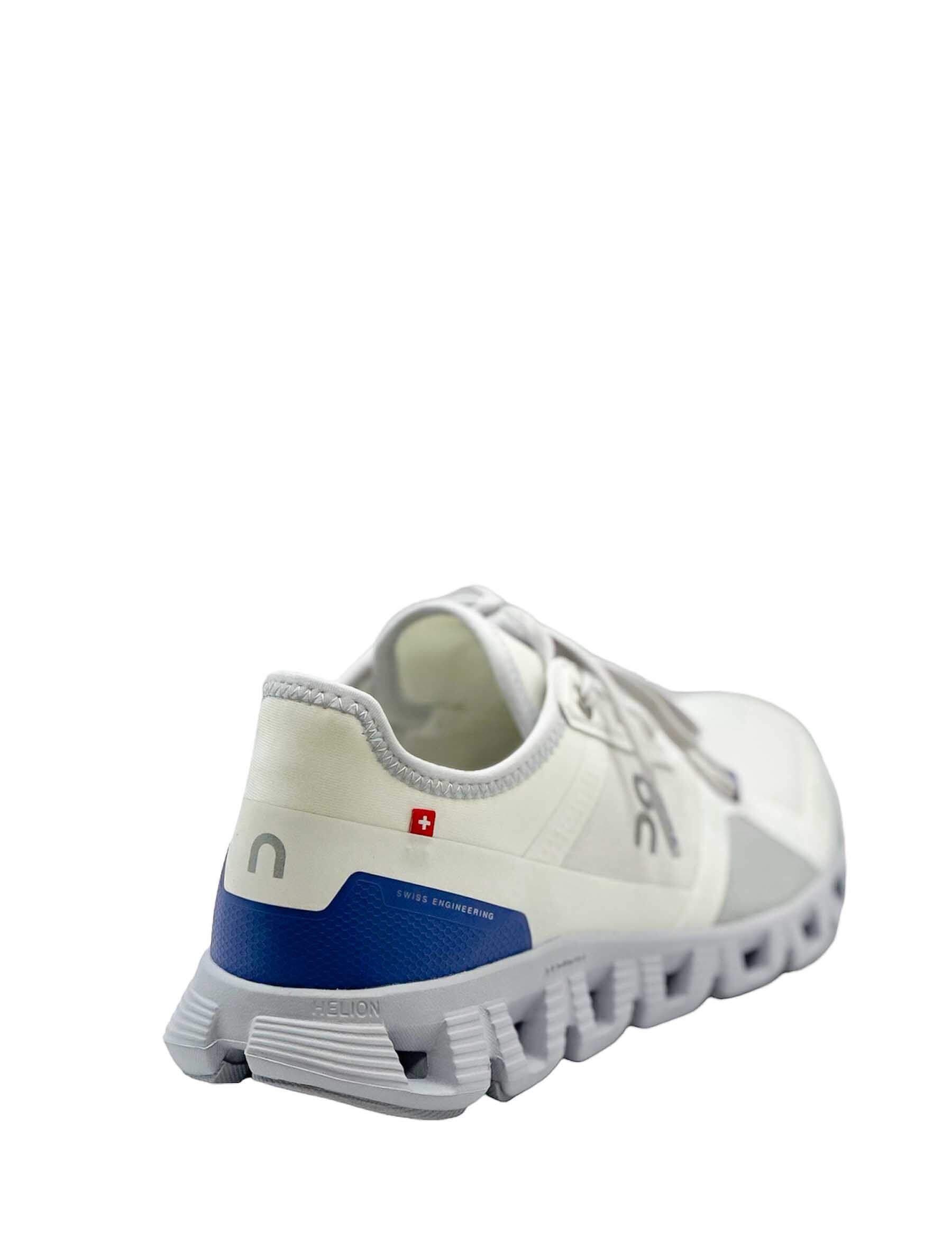 On Running Cloud X 3 AD Sneaker in Undyed-White/Nimbus