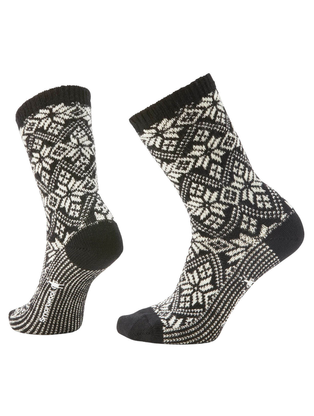 Everyday Cozy Traditional Snowflake Crew Socks