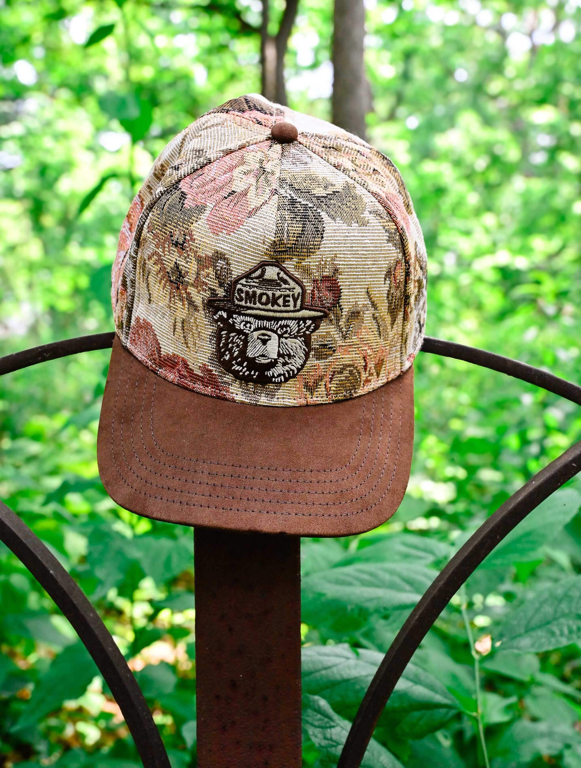 American Needle Smokey Bear Patterned Hat