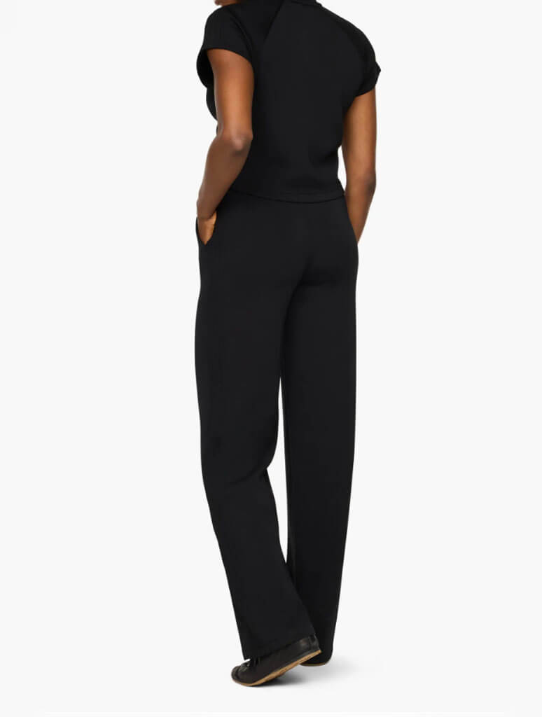 SPANX AirEssentials Pintuck Half Zip Jumpsuit