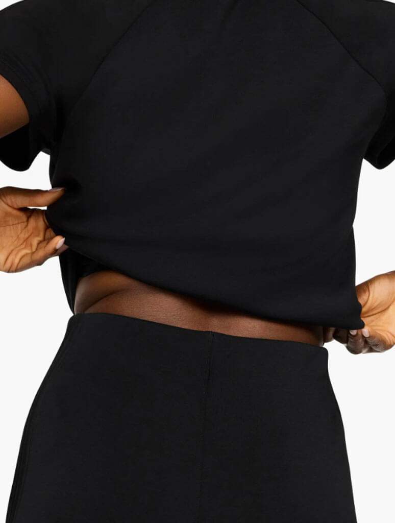 SPANX AirEssentials Pintuck Half Zip Jumpsuit